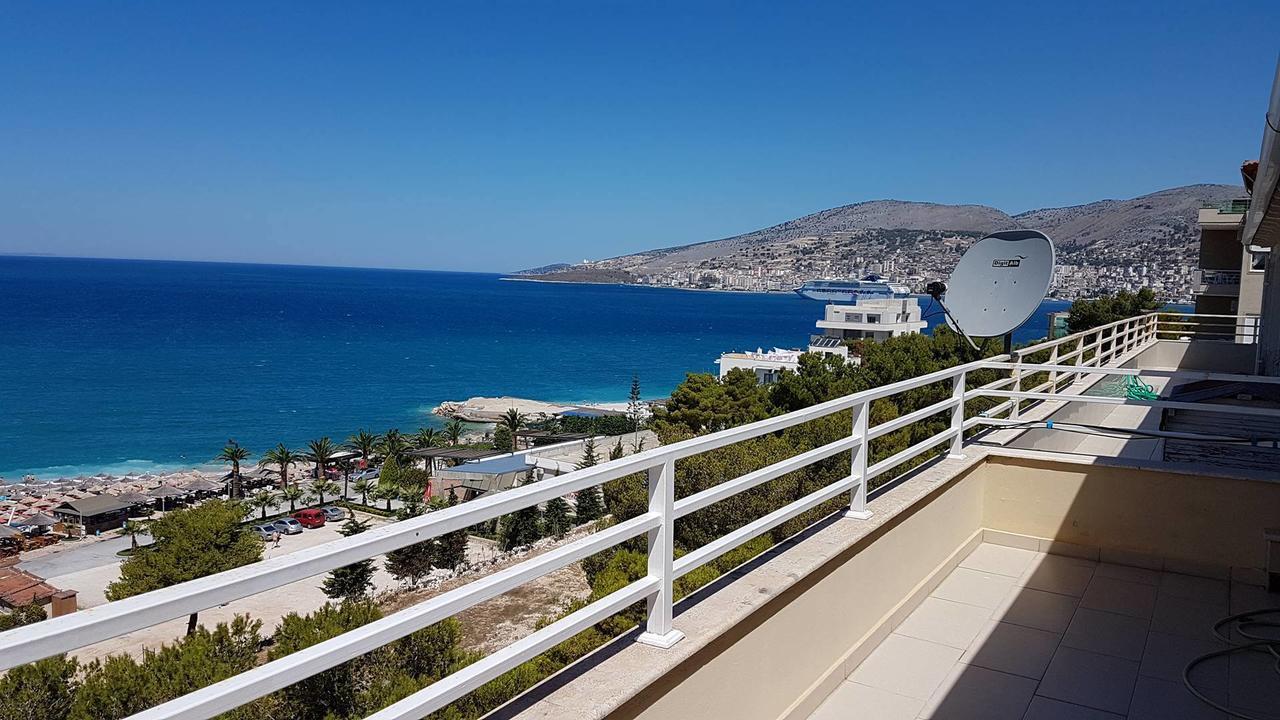 Appartement Sea Front Penthouse à Saranda Extérieur photo